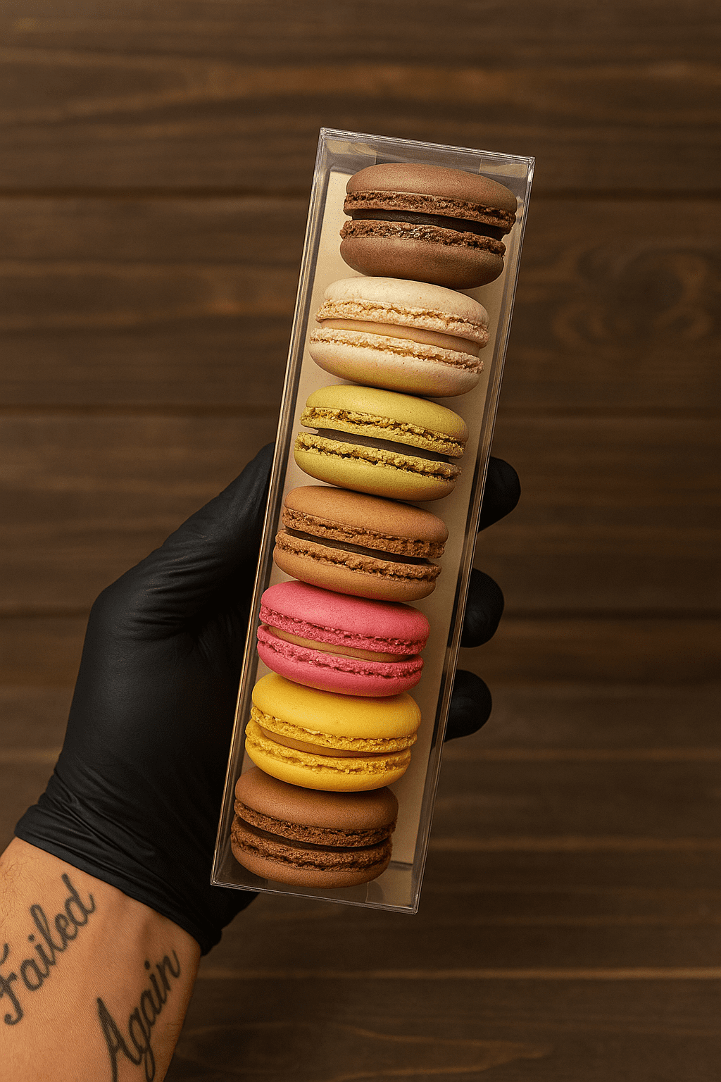 L'ASSORTIMENT DE 6 MACARONS * **
