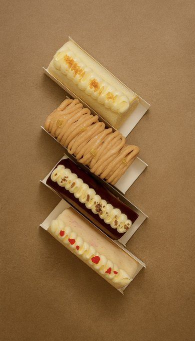 LA BÛCHETTE 4 CHOCOLATS (1 pers.)