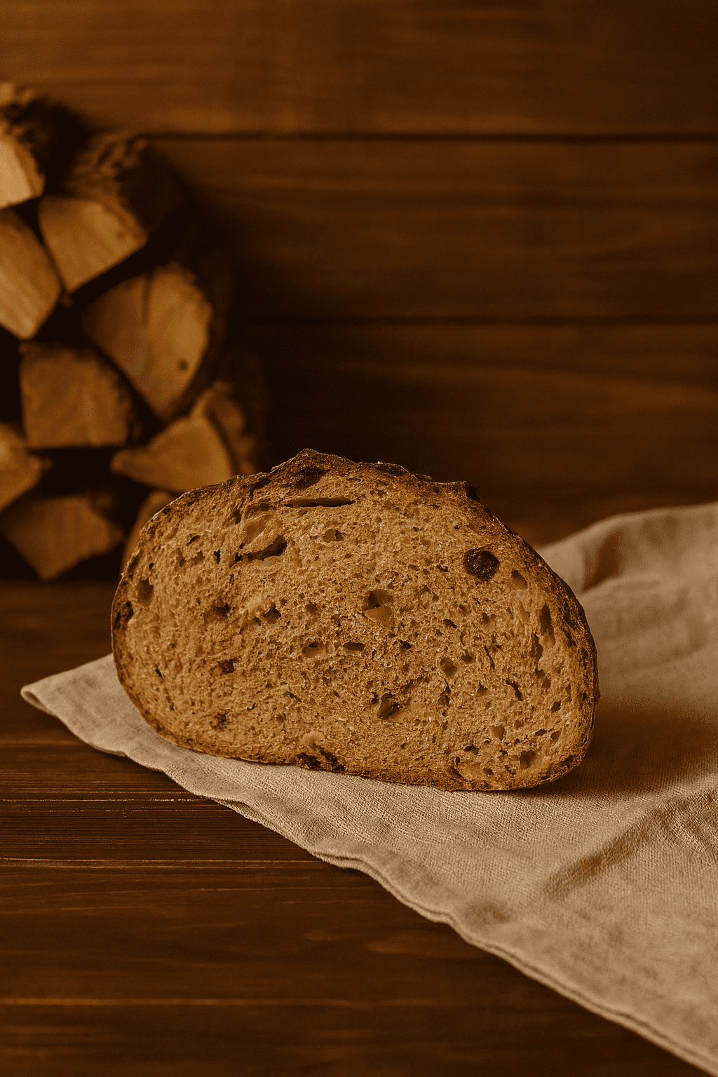 LE PAIN AUX FIGUES ET À LA CHÂTAIGNE À LA COUPE (500g)*
