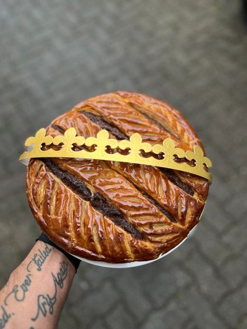 LA GALETTE DES ROIS QUETSCHES, CANNELLE ET AMANDE*